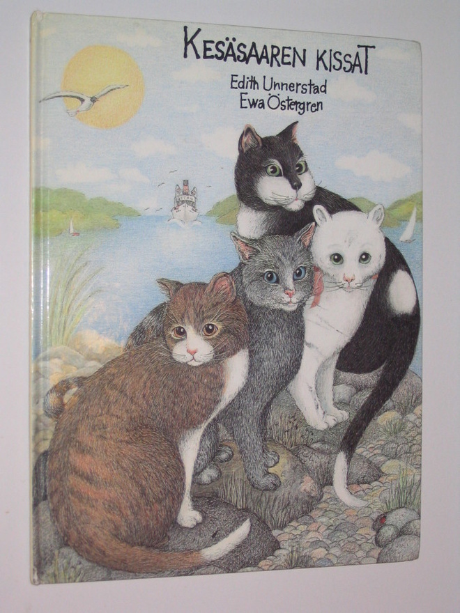 Kesäsaaren kissat (1.p. 1989) kissakirja