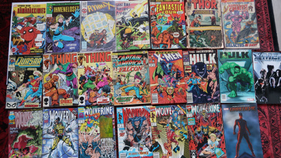 Jämä Marvel-kokoelma (22 lehteä)