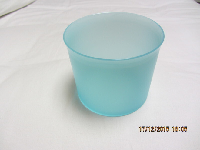 Tupperware purkki pyöreä 5dl, turkoosi, uusi