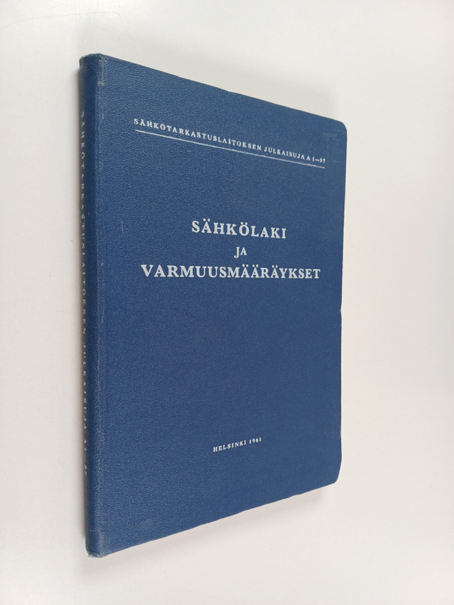 Sähkölaki ja varmuusmääräykset