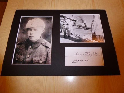 Simo Häyhä valokuvat A4 paspis