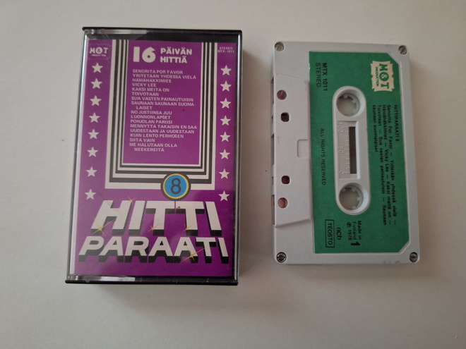 HITTIPARAATI 8 - Markus, Matti & Teppo ym.  c-kasetti