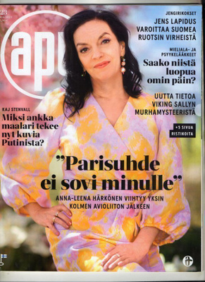 Apu n:o 23 2023 Anna-Leena. Kaj. Viking-murhat. Jens.