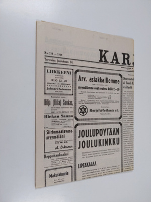 Karjala nro 338/1939 (14.12.)