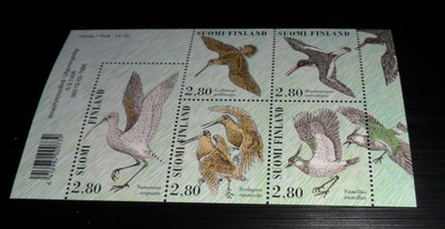 LaPe BL17 1347-1351 ** KAHLAAJALINTUJA 1996