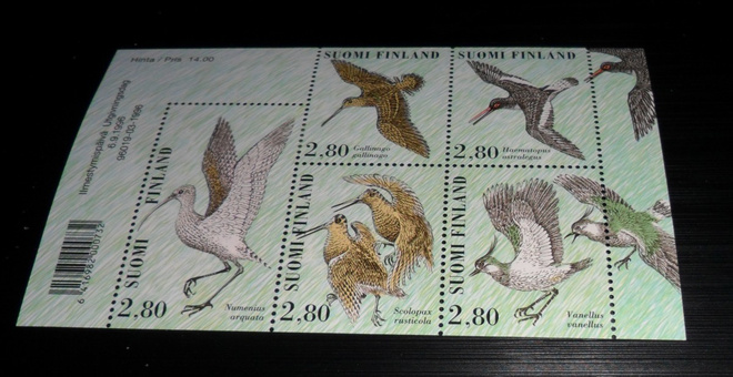LaPe BL17 1347-1351 ** KAHLAAJALINTUJA 1996