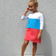 Iloinen mekko 128cm, käsityötä! - pikkukuva 4