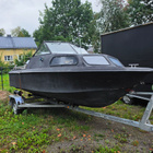 Hurrican Cabin 5,04 m – Yamaha 60 hv – hyttivene + traileri - pikkukuva 2