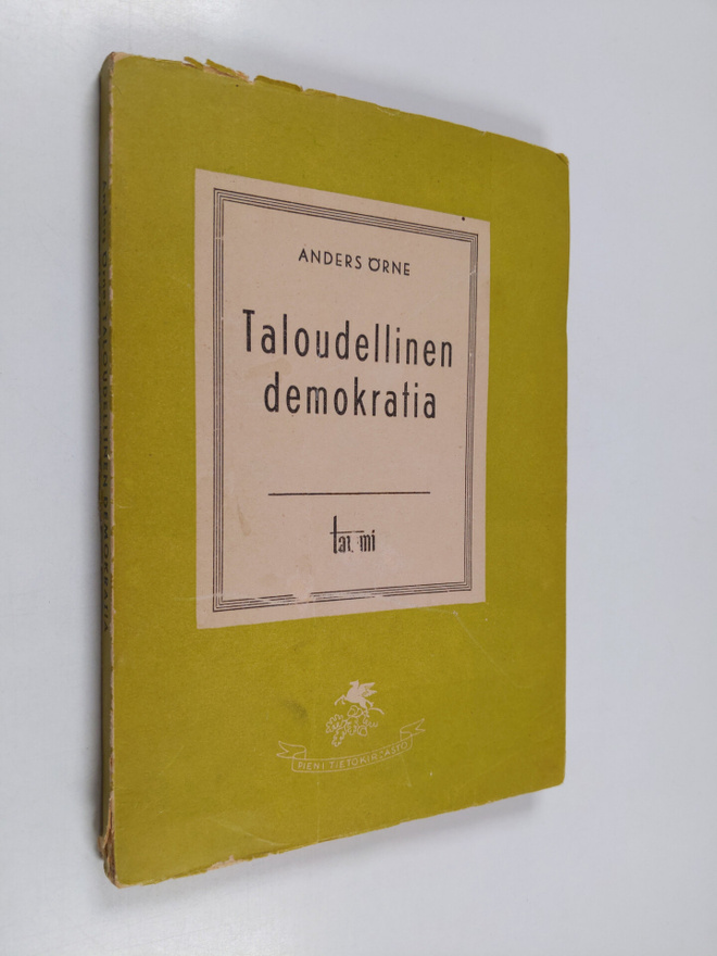 Anders Örne : Taloudellinen demokratia