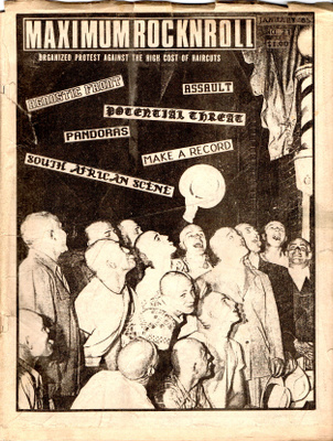 MAXIMUM ROCK'N'ROLL #21 (tammikuu 1985)