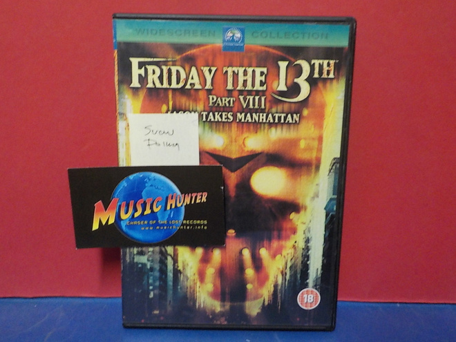 FRIDAY THE 13TH - PART VIII JASON TAKES MANHATTAN DVD