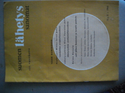 Suomen lähetyssanomat Nro 8/1966 (13.3)