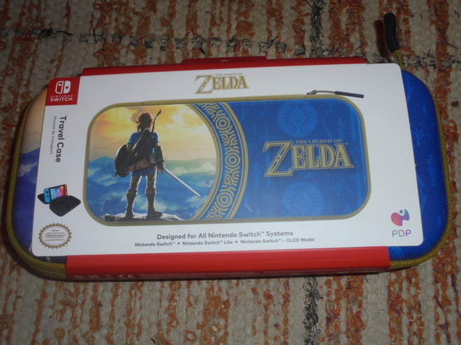 Zelda matkakotelo, Nintendo Switch.. Tarvitsevalle