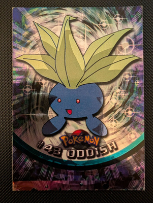 Oddish error Pokemon Topps