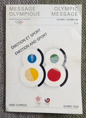 OLYMPIC MESSAGE DECEMBER 1988 / No 22