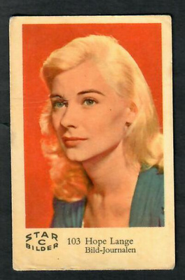 Keräilykuva - Hope Lange Star C Bilder 103