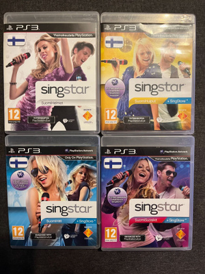 SingStar Suomipelejä PS3