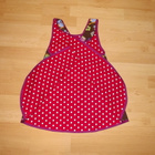Pöllö polka dot peppiessu 122cm, käsityötä, UUSI! - pikkukuva 4
