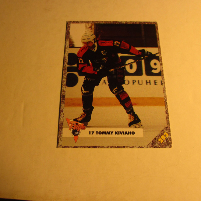 leaf lätkäkortti reipas lahti -93 tommy kiviaho