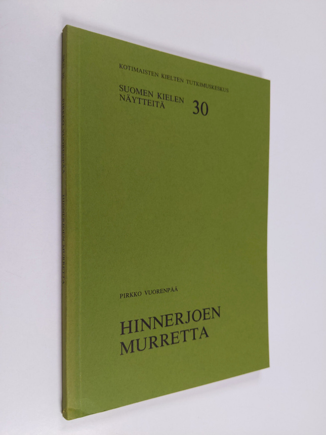 Pirkko Vuorenpää : Hinnerjoen murretta