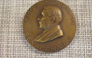 Amos Anderson mitali 1938 /Felix Nylund 1938.