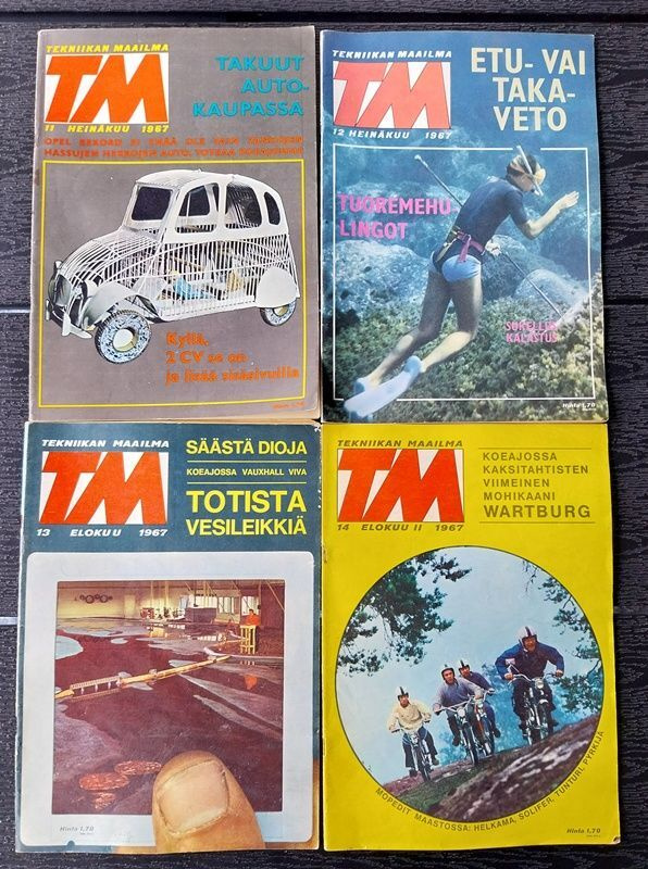 TM Tekniikan Maailma 1967 9 lehteä