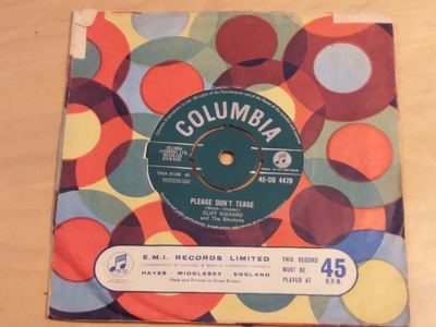 7" CLIFF RICHARD - Please Dont Tease - single 1960 EX