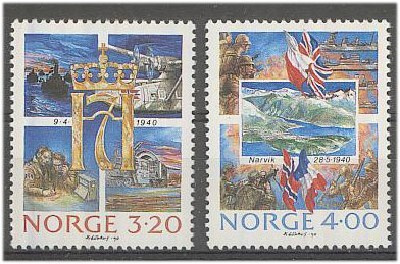 Norja Mi 1042-3 ++