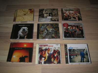 30 kpl Suomi Rock Levyt Erä 1 (CD)