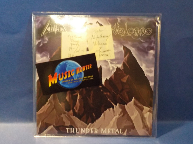 NIFELHEIM / VULCANO - THUNDER METAL M-/M- SWE 2006 7" EP