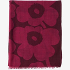 MARIMEKKO Fiore Unikko huivi, wine red - pikkukuva 1