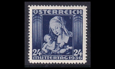 Itävalta 627 ** Äitienpäivä (1936)