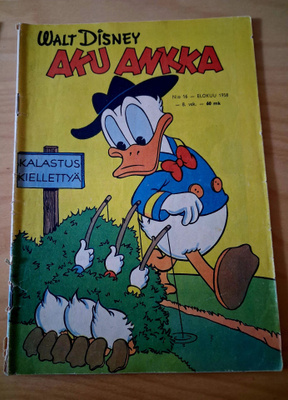 AKU ANKKA N:o 16 ELOKUU 1958