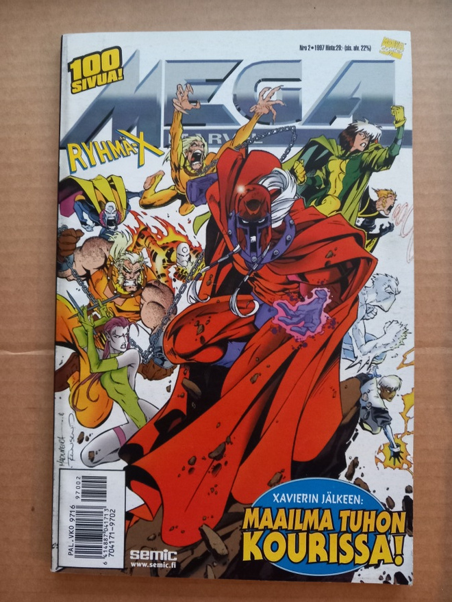 Mega Marvel 2/1997 Ryhmä-X