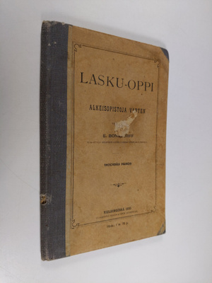 E. Bonsdorff : Lasku-oppi alkeisopistoja varten