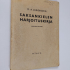 M. A. Jakobsson : Saksankielen harjoituskirja - pikkukuva 1
