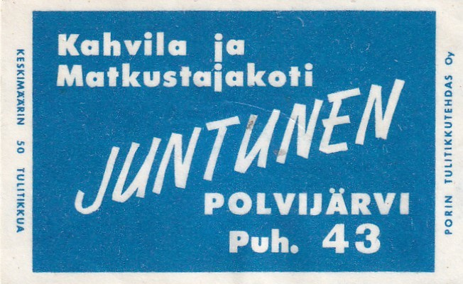 Polvijärvi , Juntunen   b576