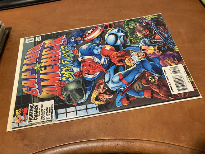MARVEL CAPTAIN AMERICA 434/1994 HYVÄ