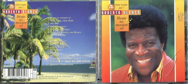ROBERTO BLANGO . CD-LEVY . HEUTE SO MORGEN SO