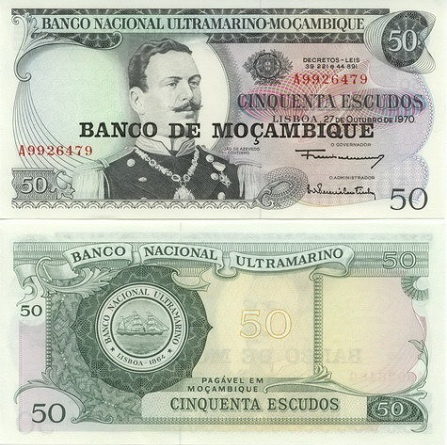 Mozambique 50 Escudos v.1976 (P-116) UNC