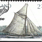 Åland 1995 ÅV 3 Rahtiveneet Jahti 2,30 mk EP leima LaPe 099 - pikkukuva 1