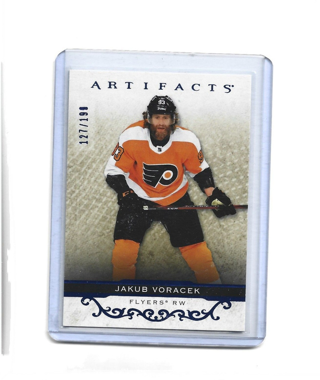 JAKUB VORACEK - ROYAL BLUE - num 127/191 ARTIFACTS 2021-22