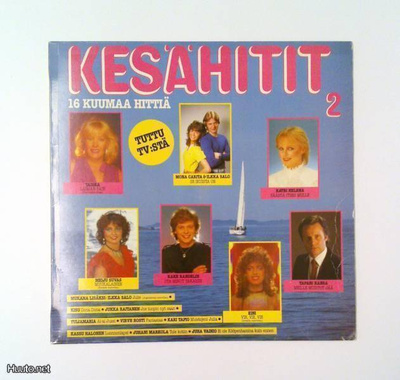 KESÄHITIT 2  ::  16 KUUMAA HITTIÄ  ::  VINYYLI LP    1983