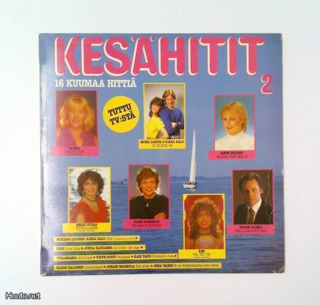 KESÄHITIT 2  ::  16 KUUMAA HITTIÄ  ::  VINYYLI LP    1983