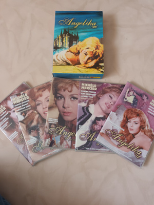 DVD Angelika elokuvat 1-5