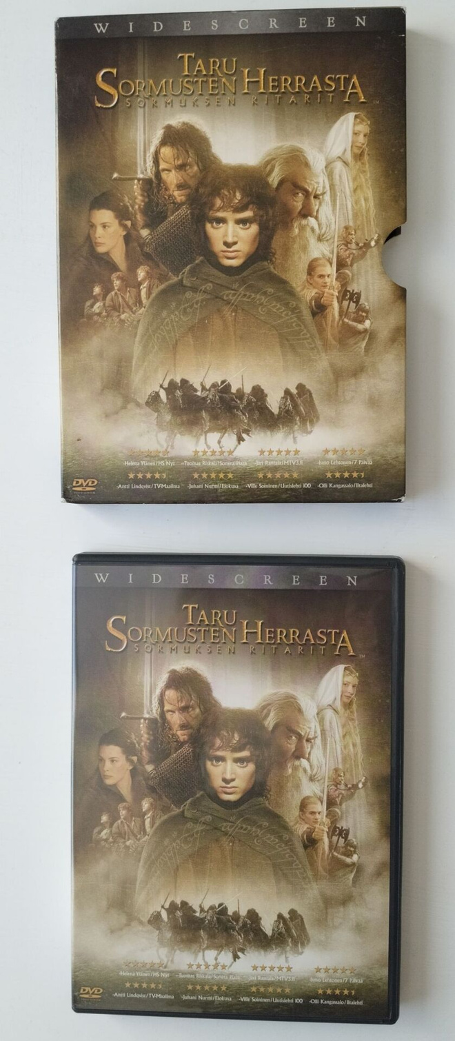 TARU SORMUSTEN HERRASTA  DVD, Sormuksen ritarit