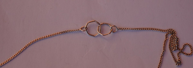 Ag (hopea), heptagonit eli 7-kulmiot -riipus - 2,0 g (4)