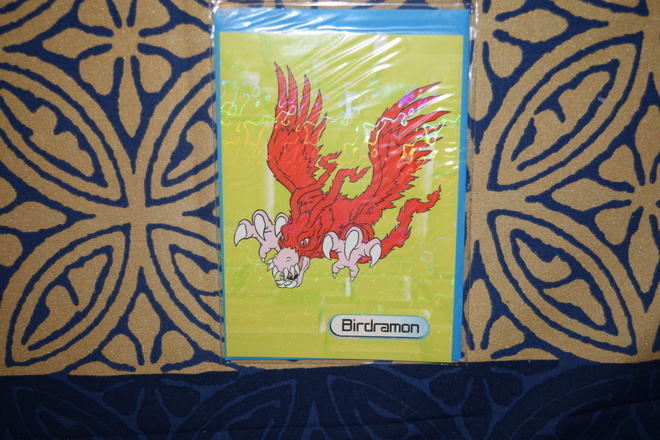 Postikortti Digimon digital monsters + kirjekuori Birdramon