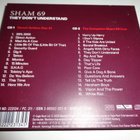 SHAM 69 they don´t understand 2-CD - pikkukuva 2