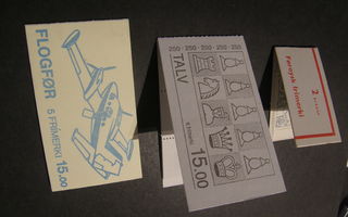 FÄRSAARET 1975-85  H1+2+4  Automaattivihkot  ** F 315